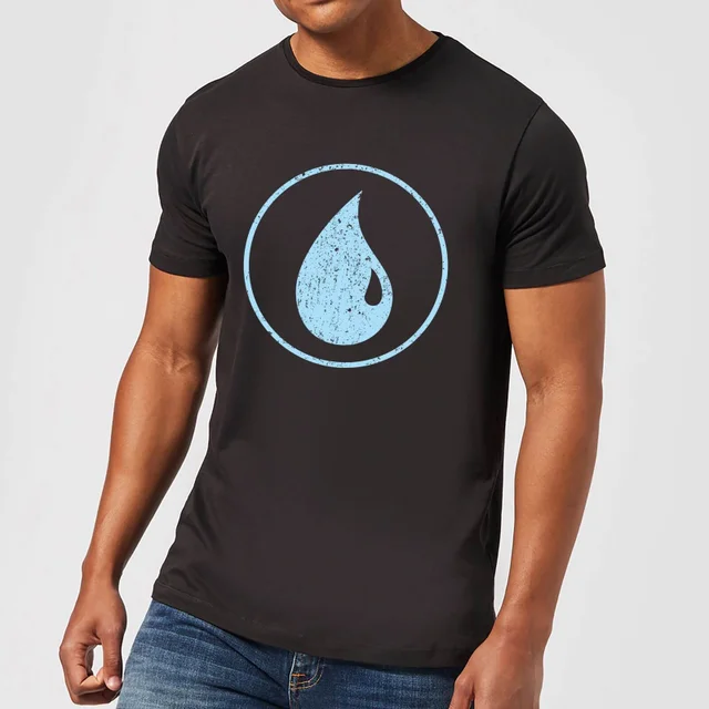 Magic The Gathering Mana Blue T-Shirt - Black