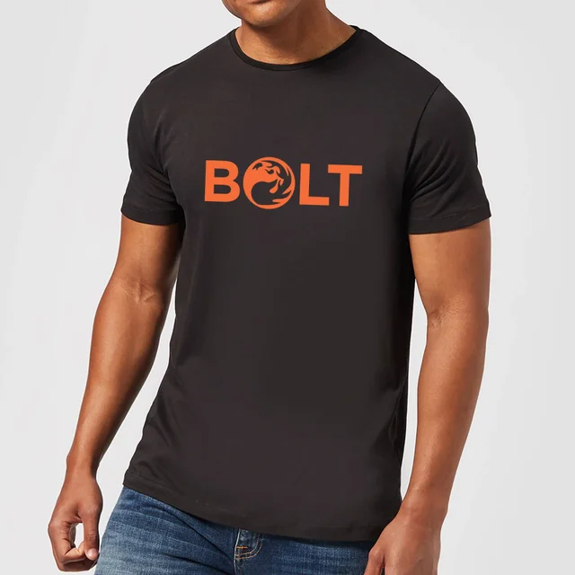Magic The Gathering Bolt T-Shirt - Black