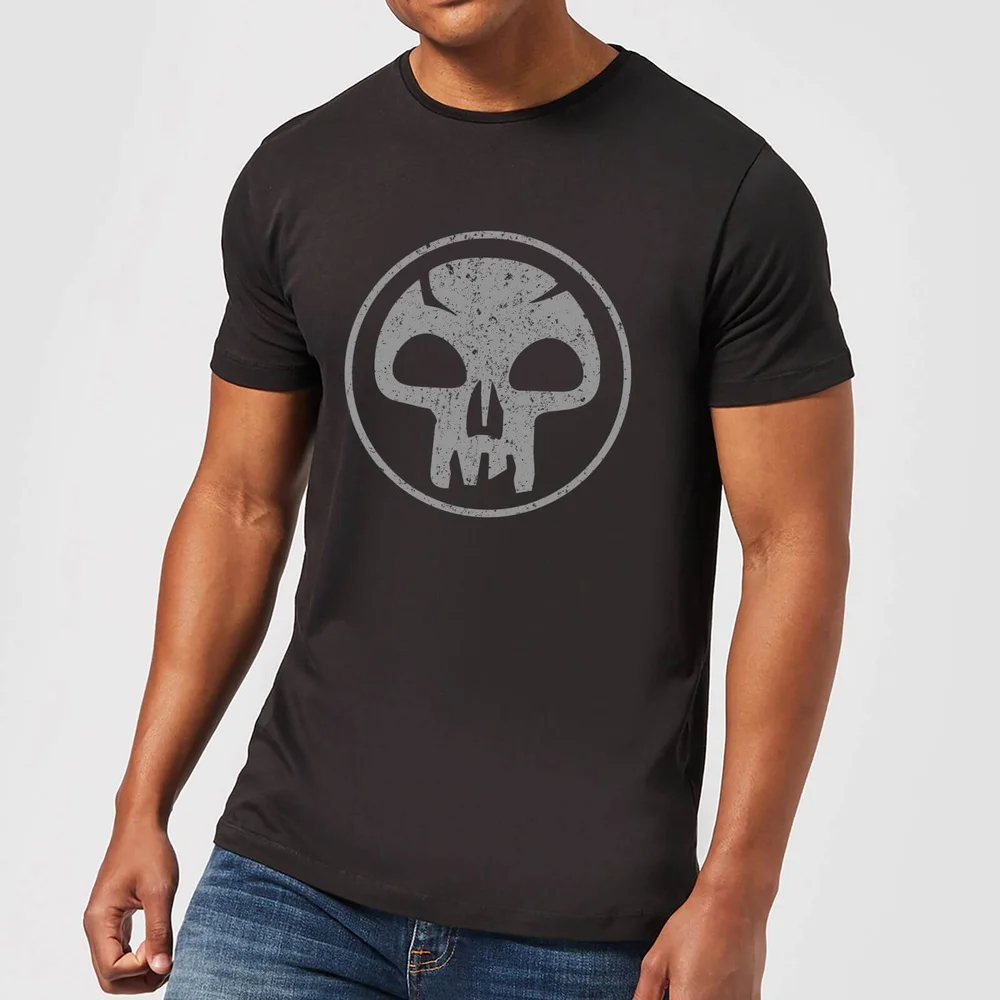 Magic The Gathering Mana Black T-Shirt - Black - S Image 1