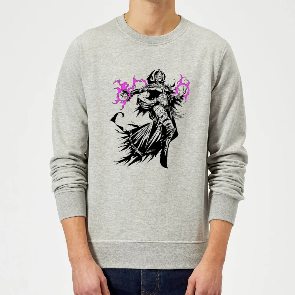 Magic The Gathering Liliana Character Art Sweatshirt - Grey - S Image 1