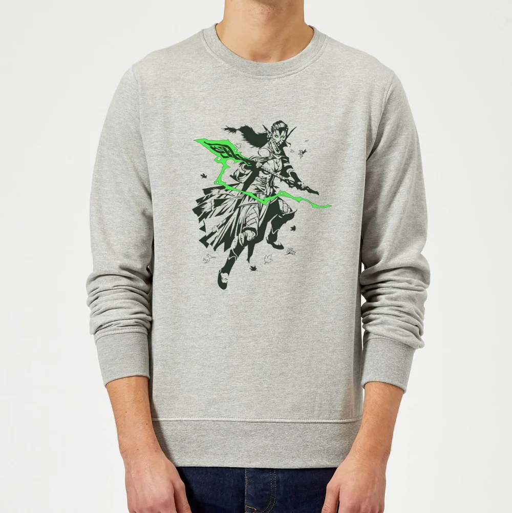 Magic The Gathering Nissa Character Art Sweatshirt - Grey - S Image 1