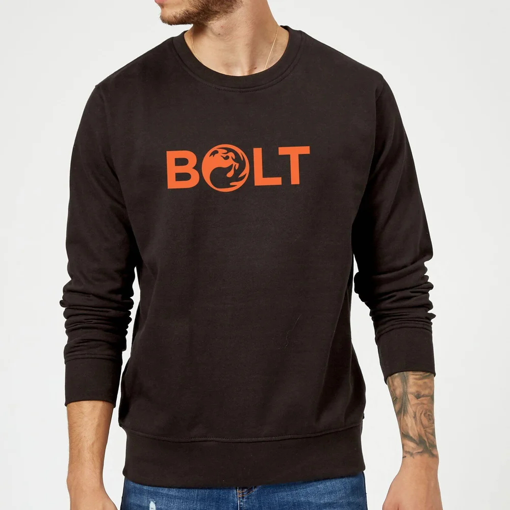 Magic The Gathering Bolt Sweatshirt - Black - S Image 1