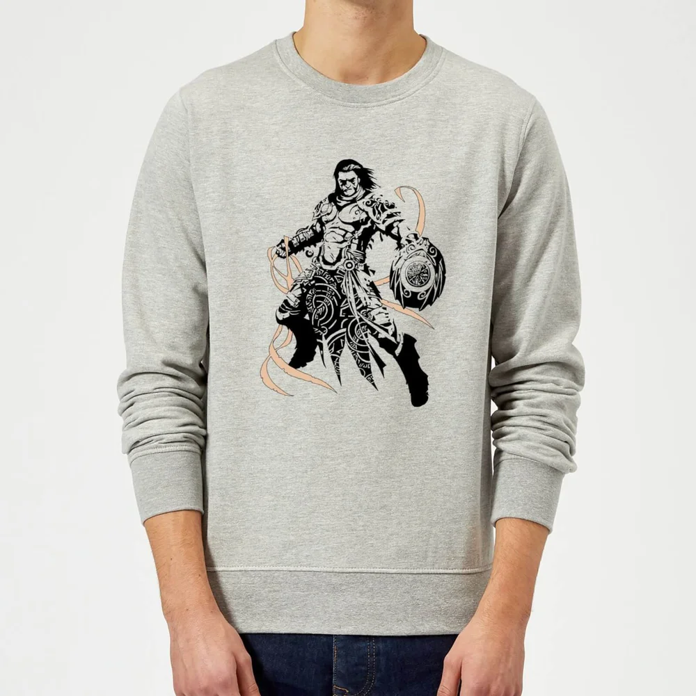 Magic The Gathering Gideon Character Art Sweatshirt - Grey - S - Grey Image 1