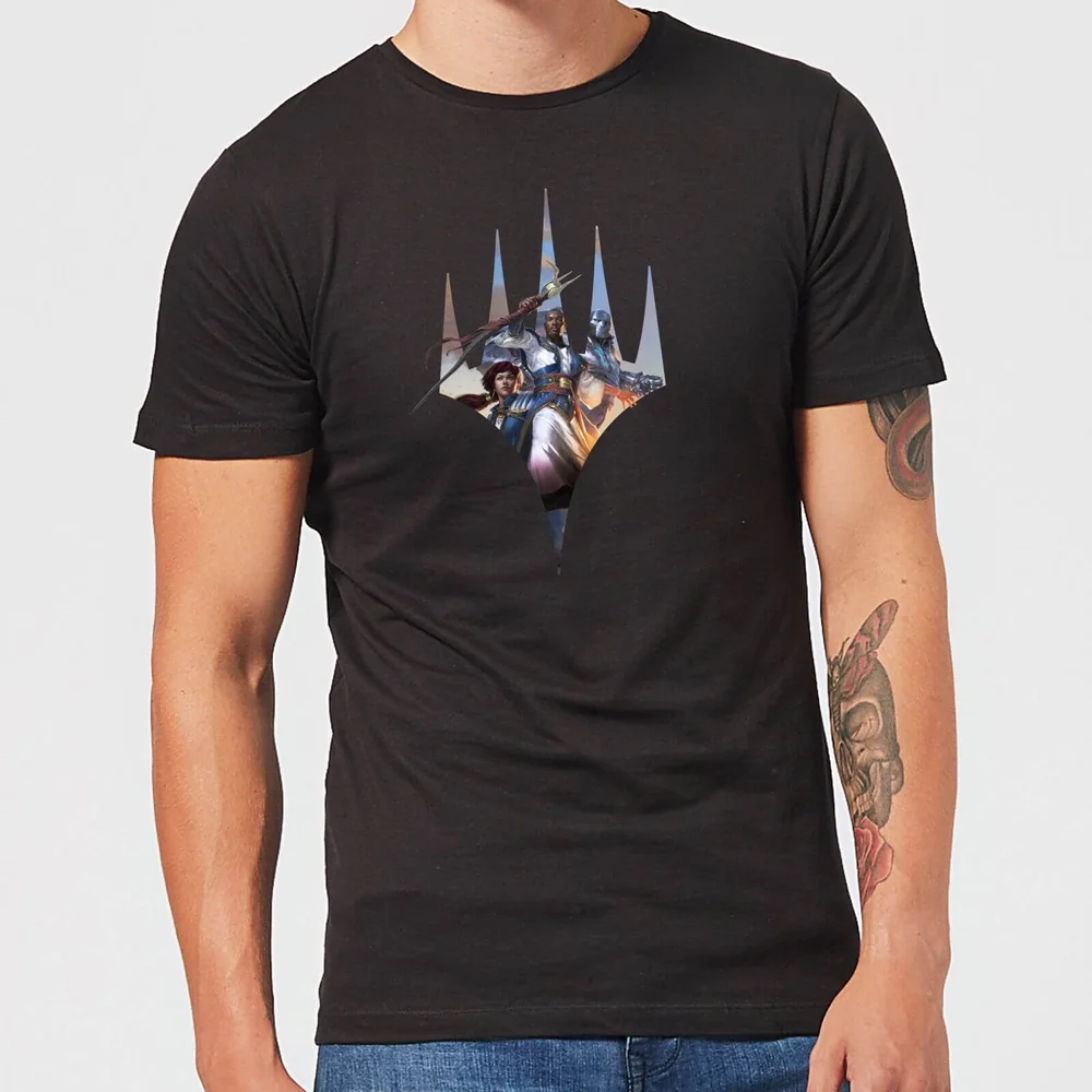 Magic The Gathering Key Art With Logo T-Shirt - Black - S Image 1