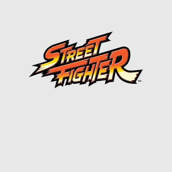 Street Fighter Logo Women's T-Shirt - Grey