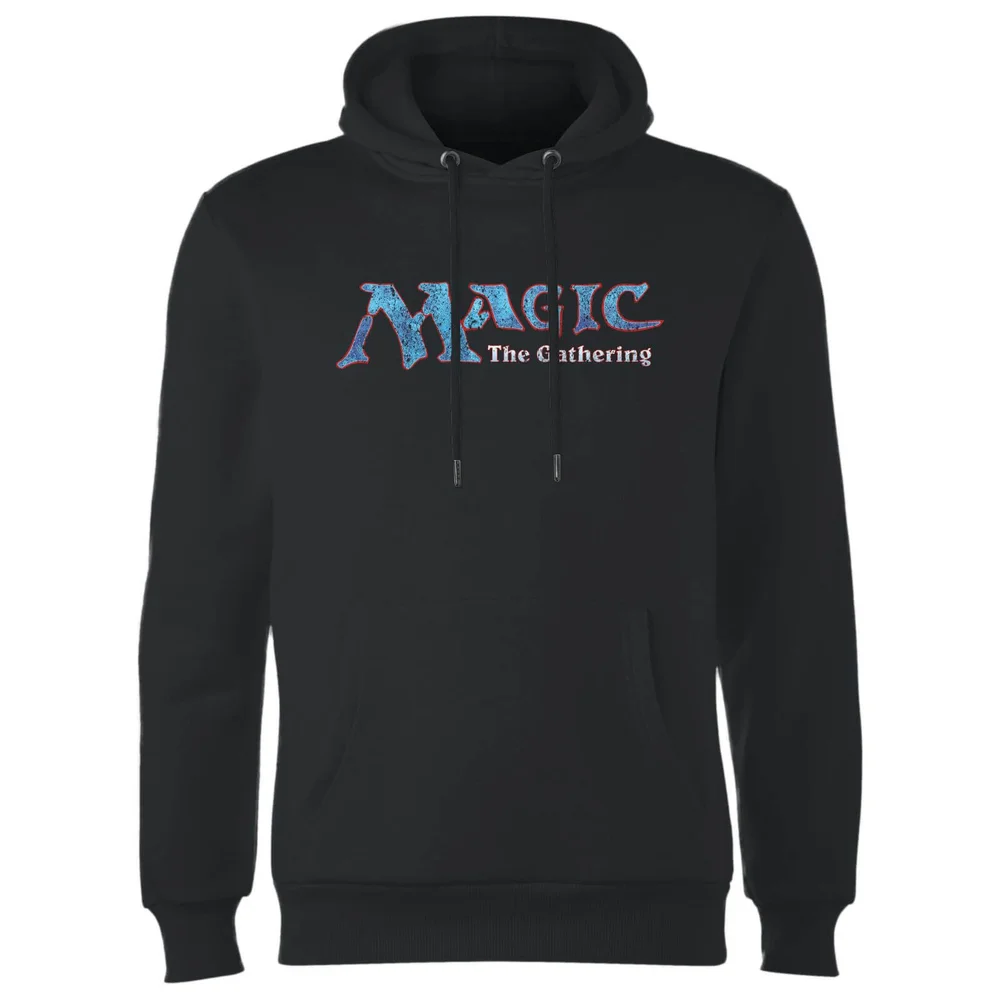 Magic The Gathering 93 Vintage Logo Hoodie - Black - S Image 1
