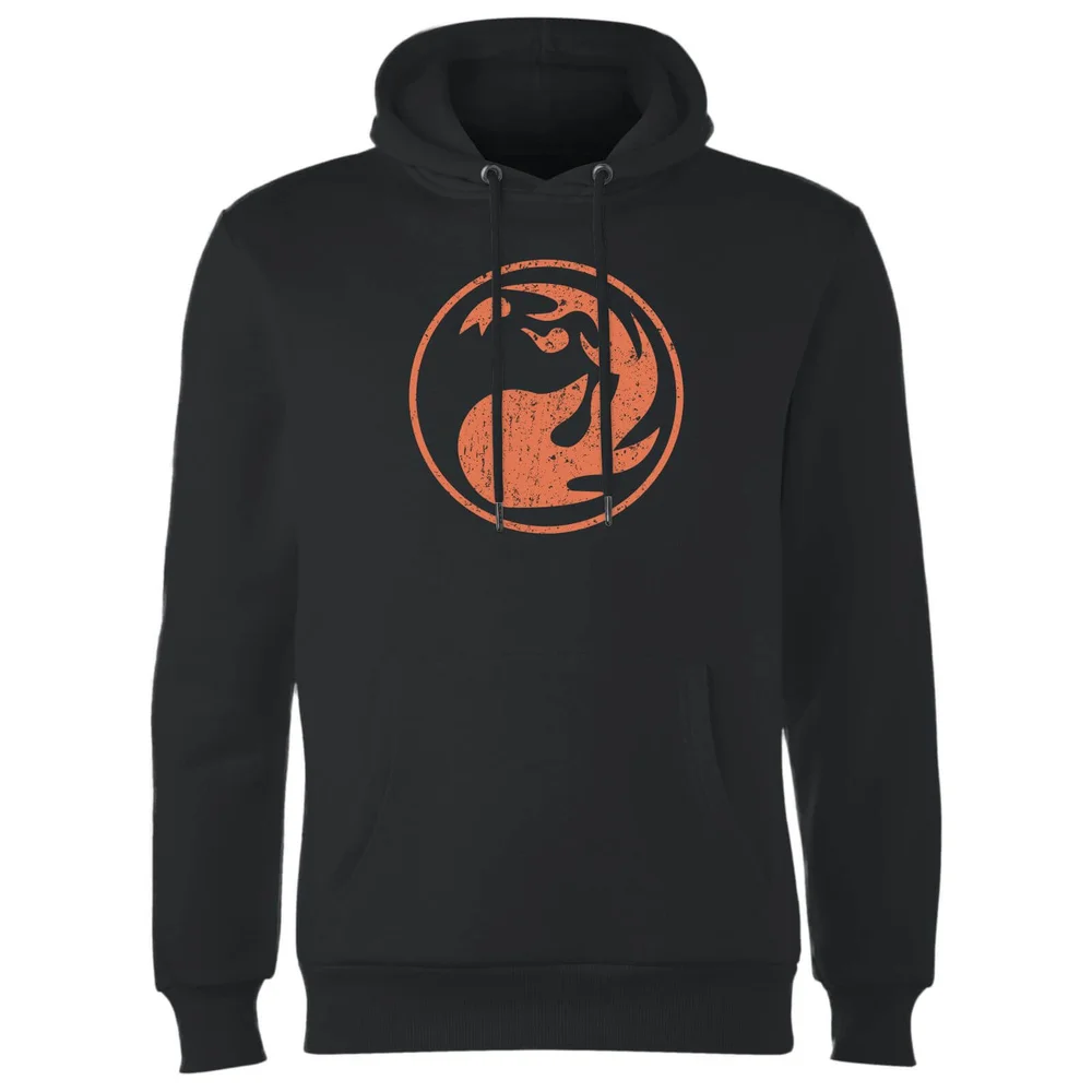 Magic The Gathering Mana Red Hoodie - Black - S Image 1
