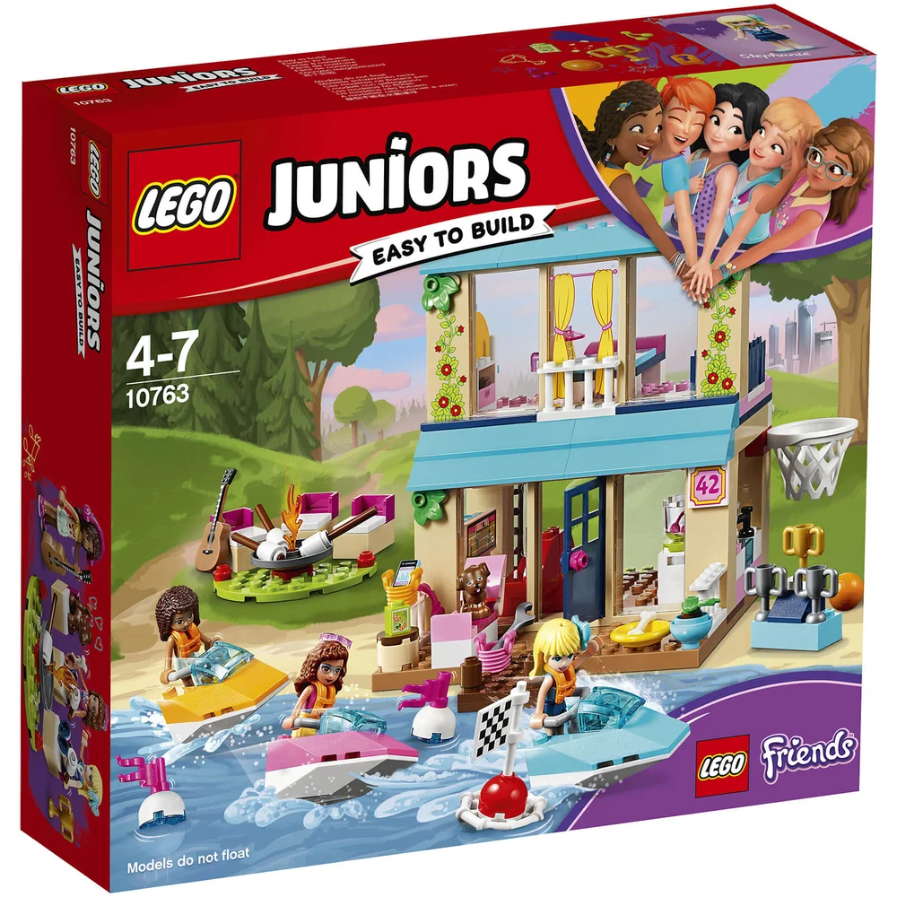 LEGO Juniors Friends: Stephanie's Lakeside House (10763) Image 1