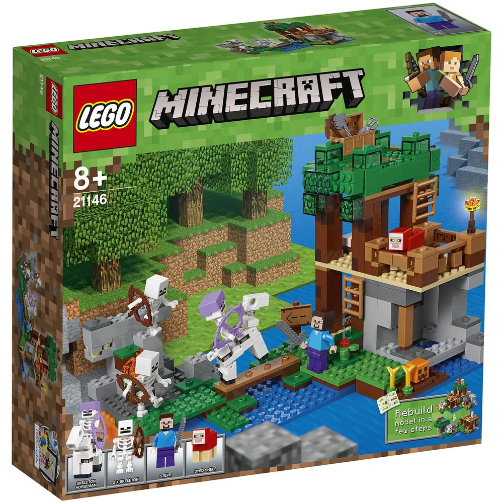 LEGO Minecraft: The Skeleton Attack (21146) Image 1
