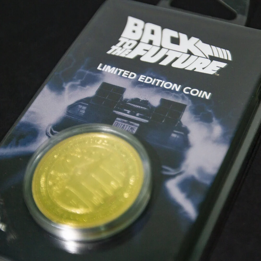 Back To The Future 'Clock Tower' Collectors Coin: Gold Variant - Zavvi Exclusive (Limited to 1000) Image 1