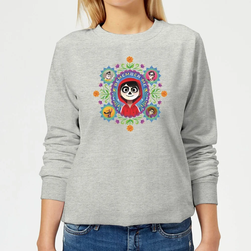 Coco Remember Me Women's Sweatshirt - Grey - 3XL Image 1