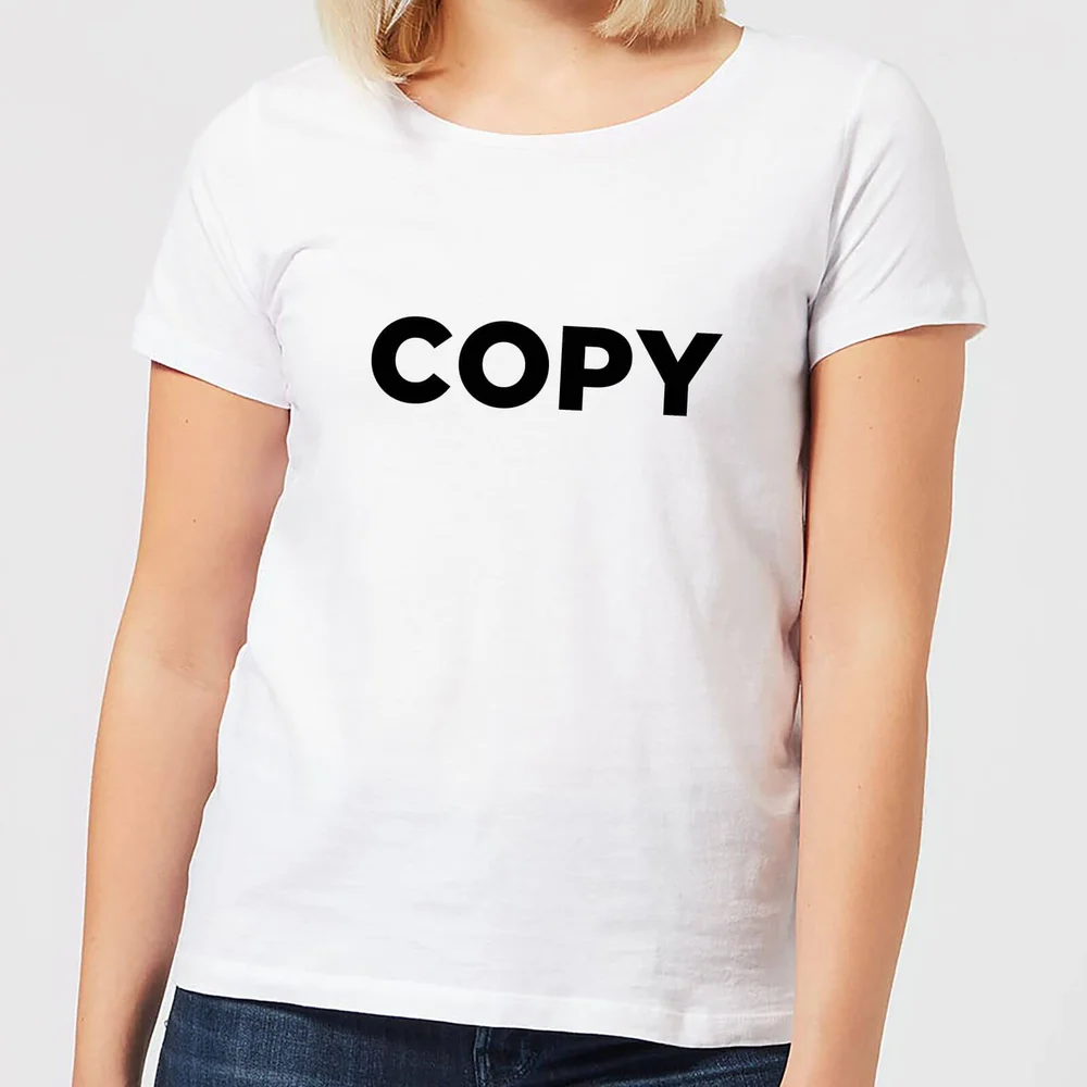 Copy Women's T-Shirt - White - S - White Image 1