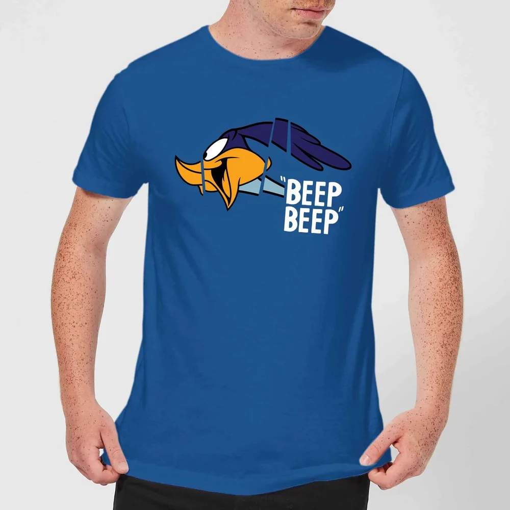 Looney Tunes Road Runner Beep Beep Men's T-Shirt - Royal Blue - S Image 1
