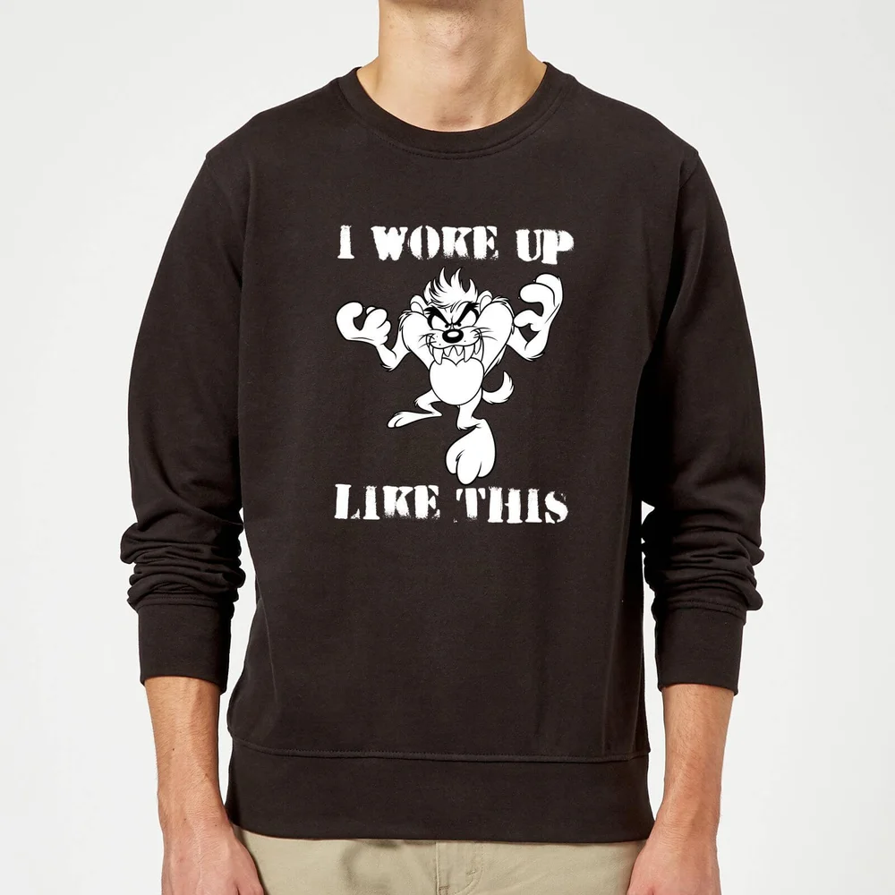 Looney Tunes I Woke Up Like This Sweatshirt - Black - S Image 1