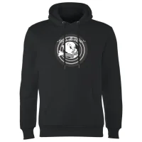 Looney Tunes That's All Folks Porky Pig Hoodie - Black