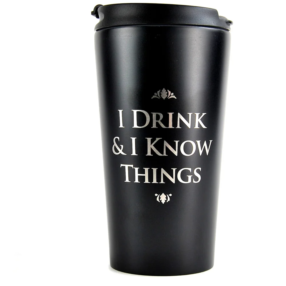 Game Of Thrones Metal Travel Mug Image 1
