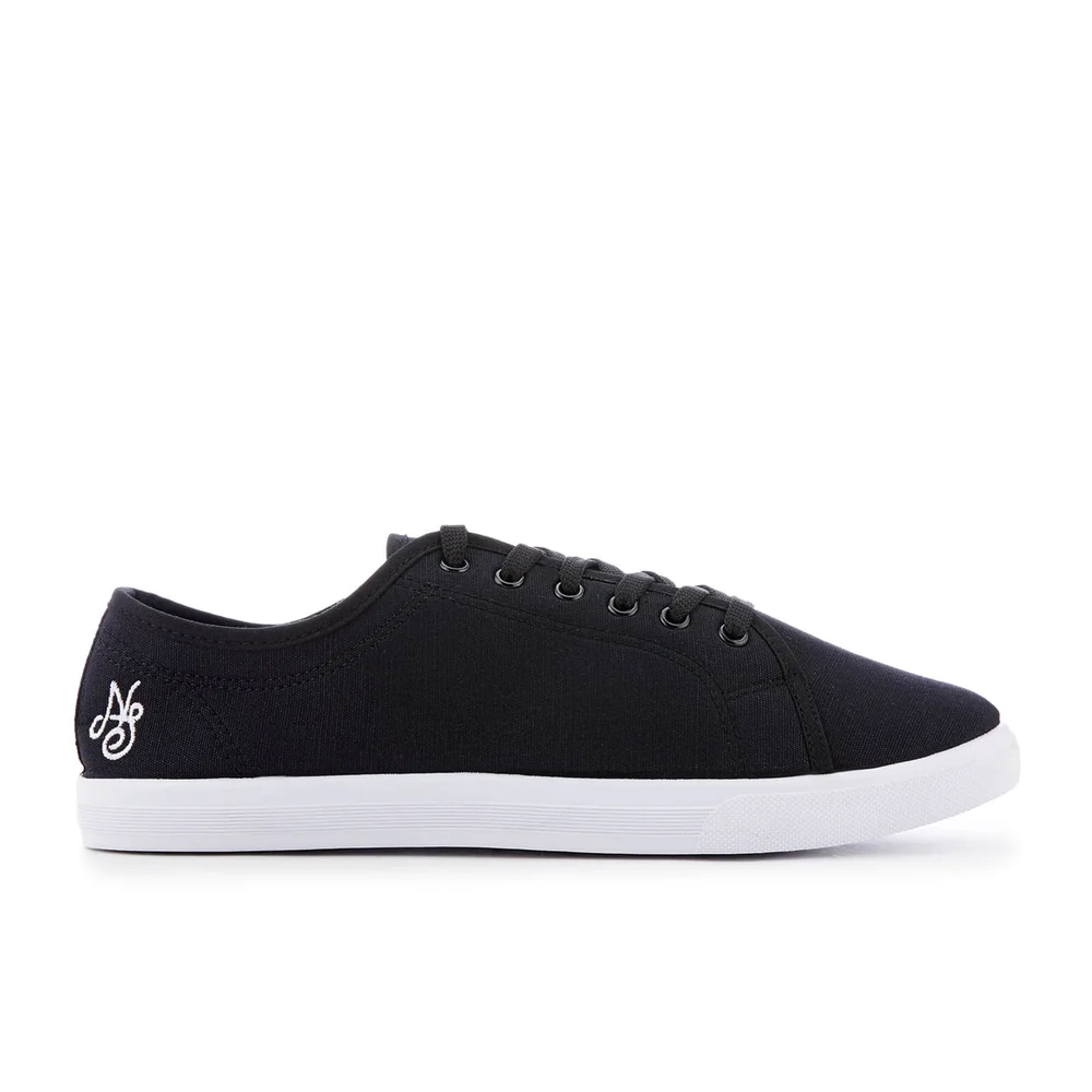 Native Shore Men's Coast Plimsolls - Black - UK 7 - Black Image 1