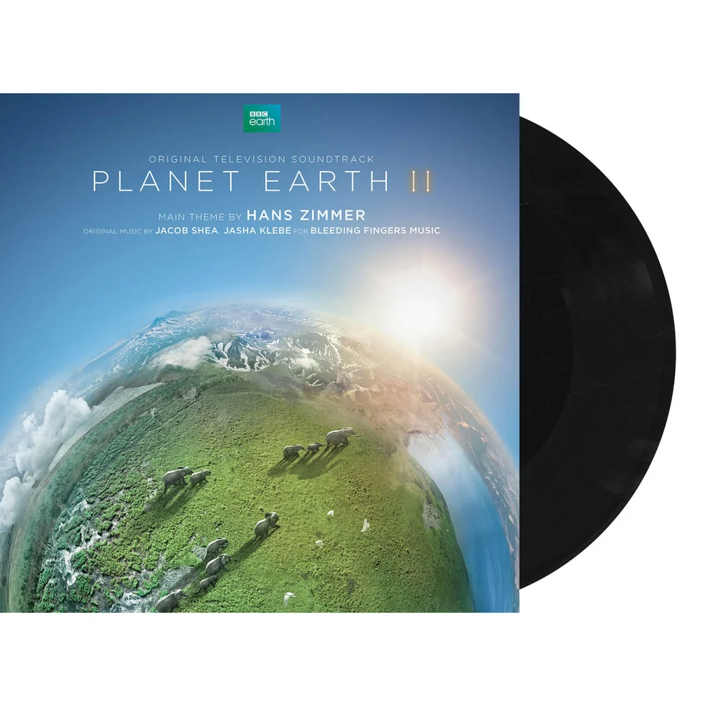 BBC Planet Earth II Deluxe Vinyl by Hans Zimmer (Includes 2 LP, 3 CD and Prints) Image 1