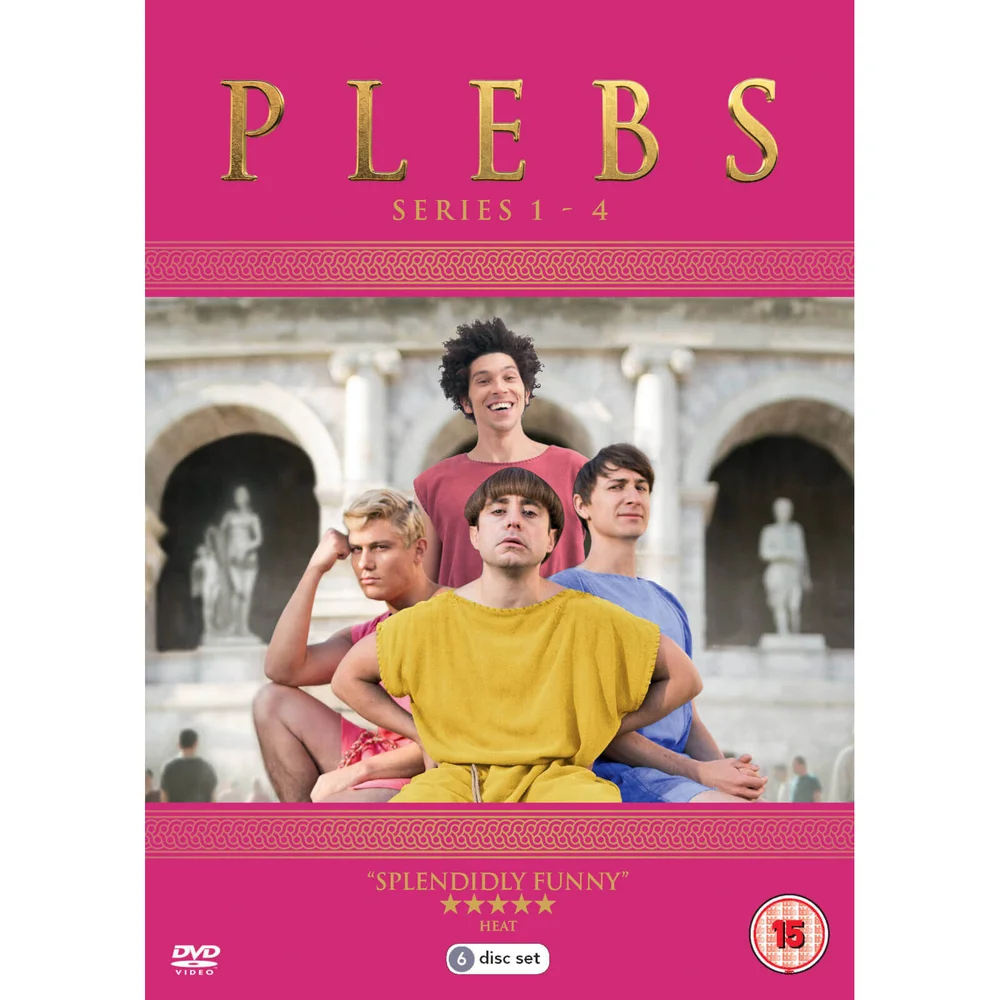 Plebs - Series 1-4 Complete Box Set Image 1