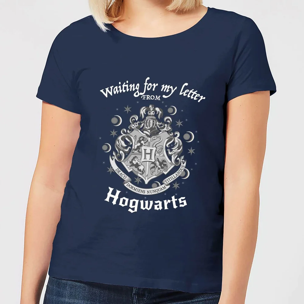 Harry Potter Waiting For My Letter From Hogwarts Women's T-Shirt - Navy - S Image 1