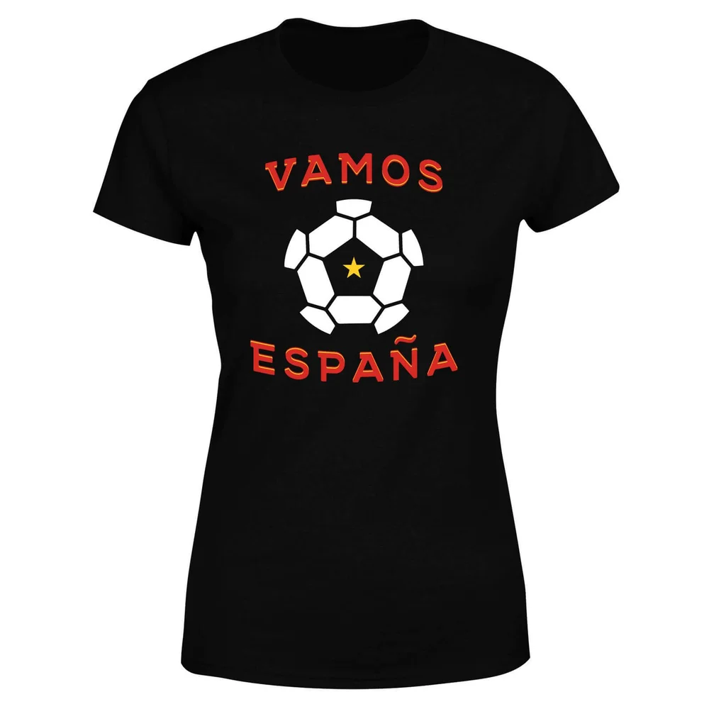 Vamos Espana Women's T-Shirt - Black - 3XL Image 1