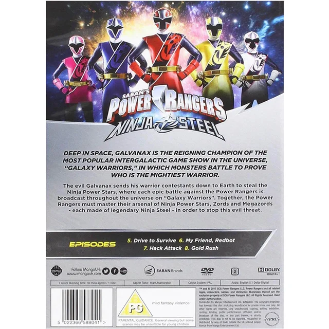 Power Rangers Ninja Steel - Survive (Volume 2) Episodes 5-8