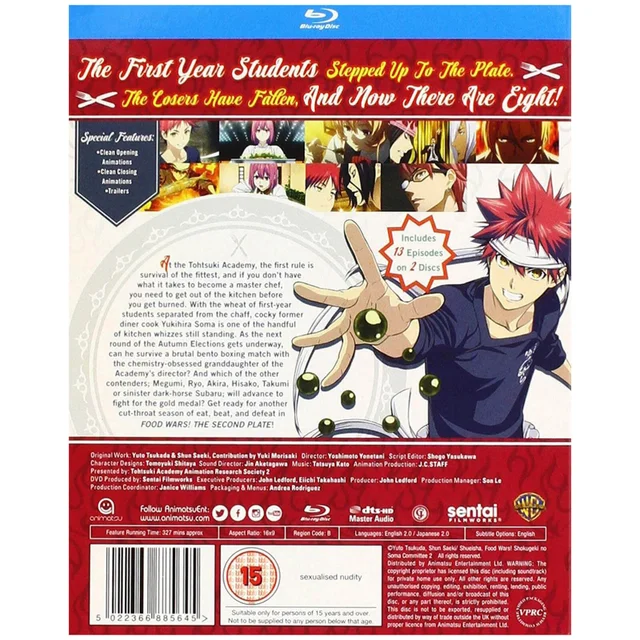 Food Wars! - Season 2 (Episodes 1-13)