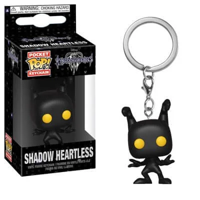 Kingdom Hearts 3 Shadow Heartless Pop! Keychain Image 1