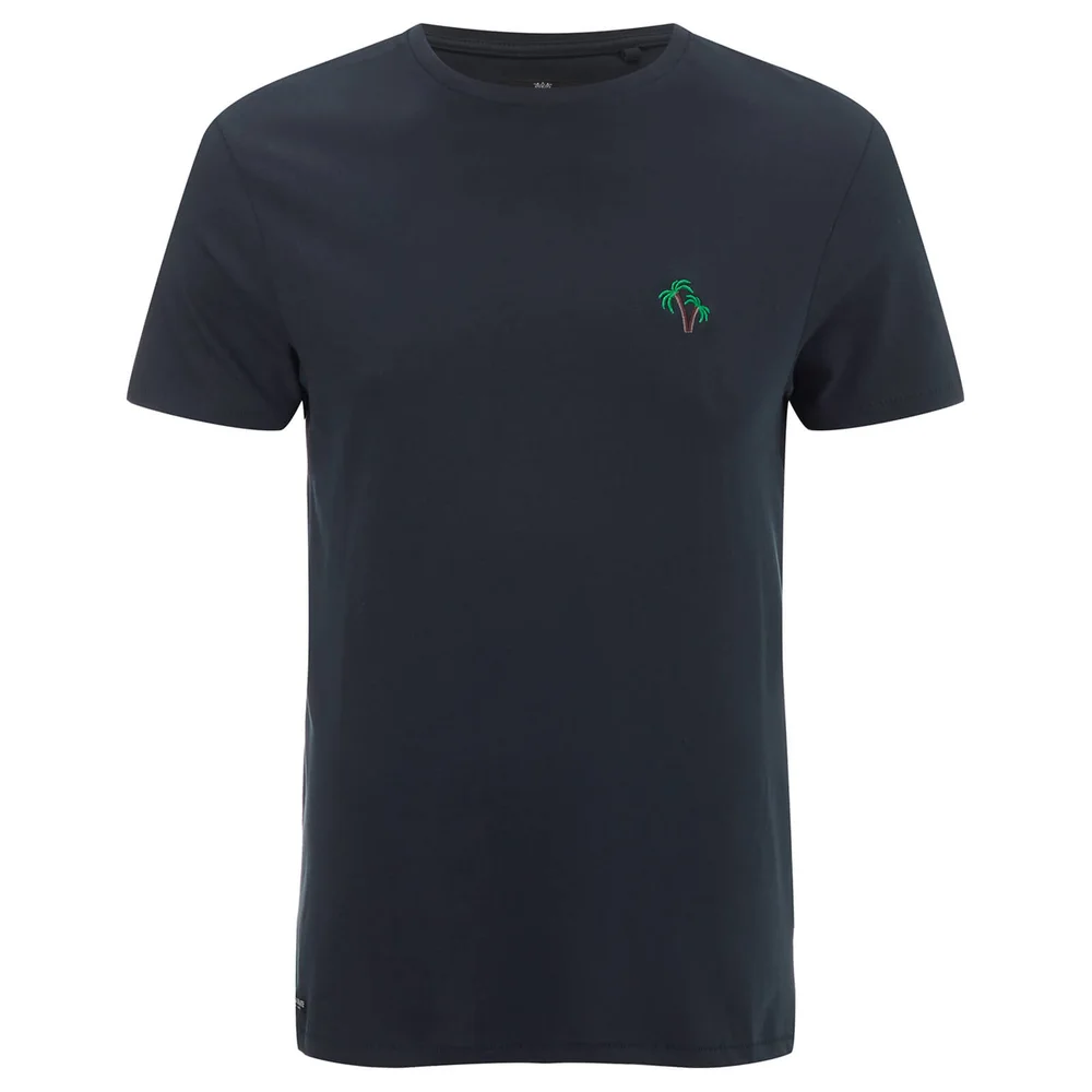 Threadbare Men's Forks T-Shirt - Navy Marl - S - Navy Image 1