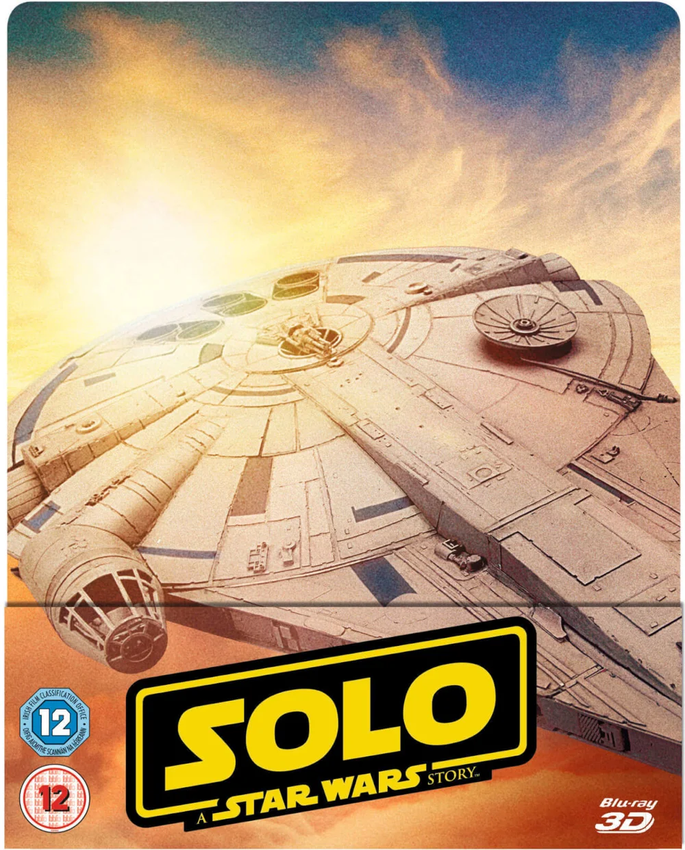 Solo: A Star Wars Story 3D (Includes 2D Version) - Zavvi Exclusive Limited Edition Steelbook Image 1