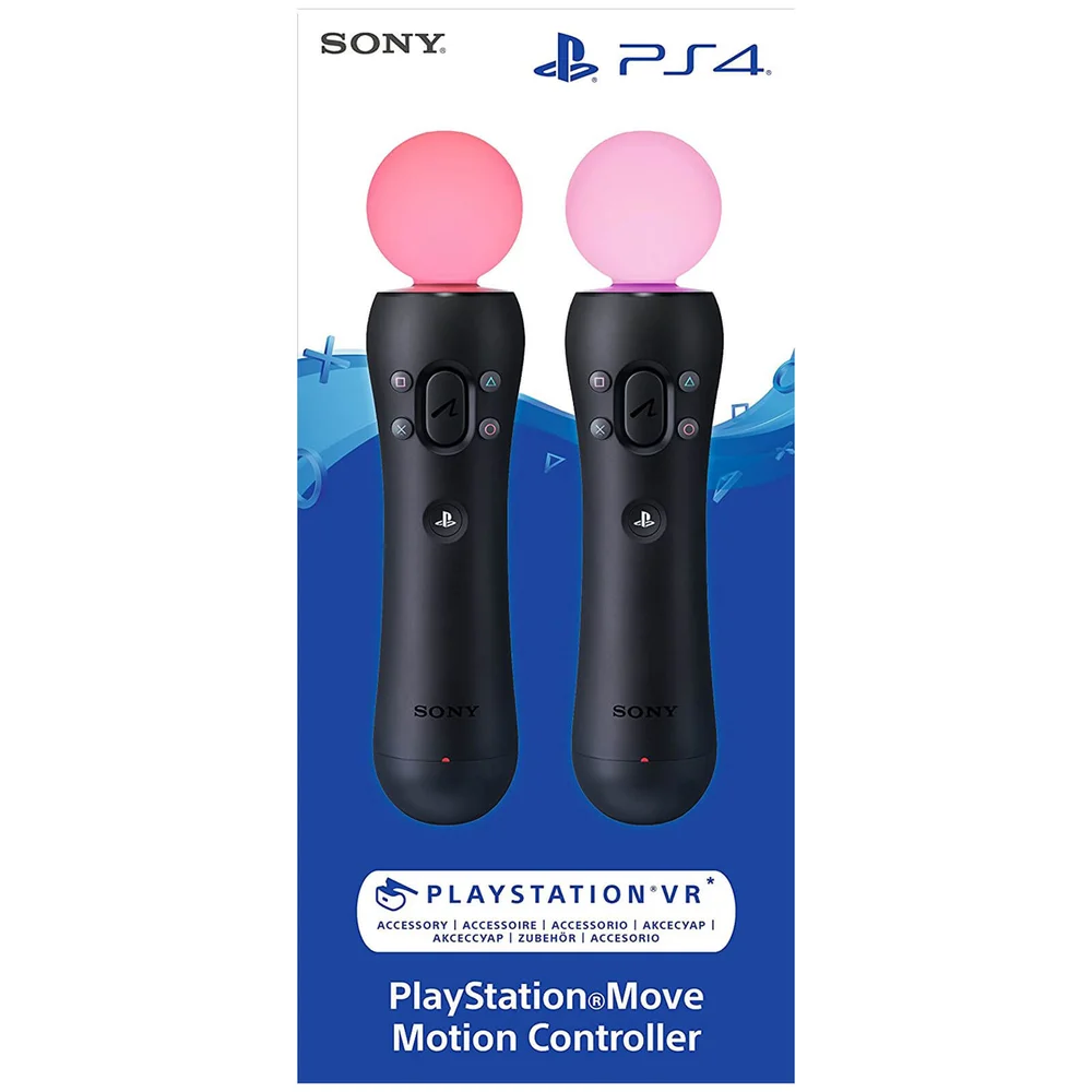 Sony Playstation Move Motion Controller - Twin Pack (PSVR) Image 1