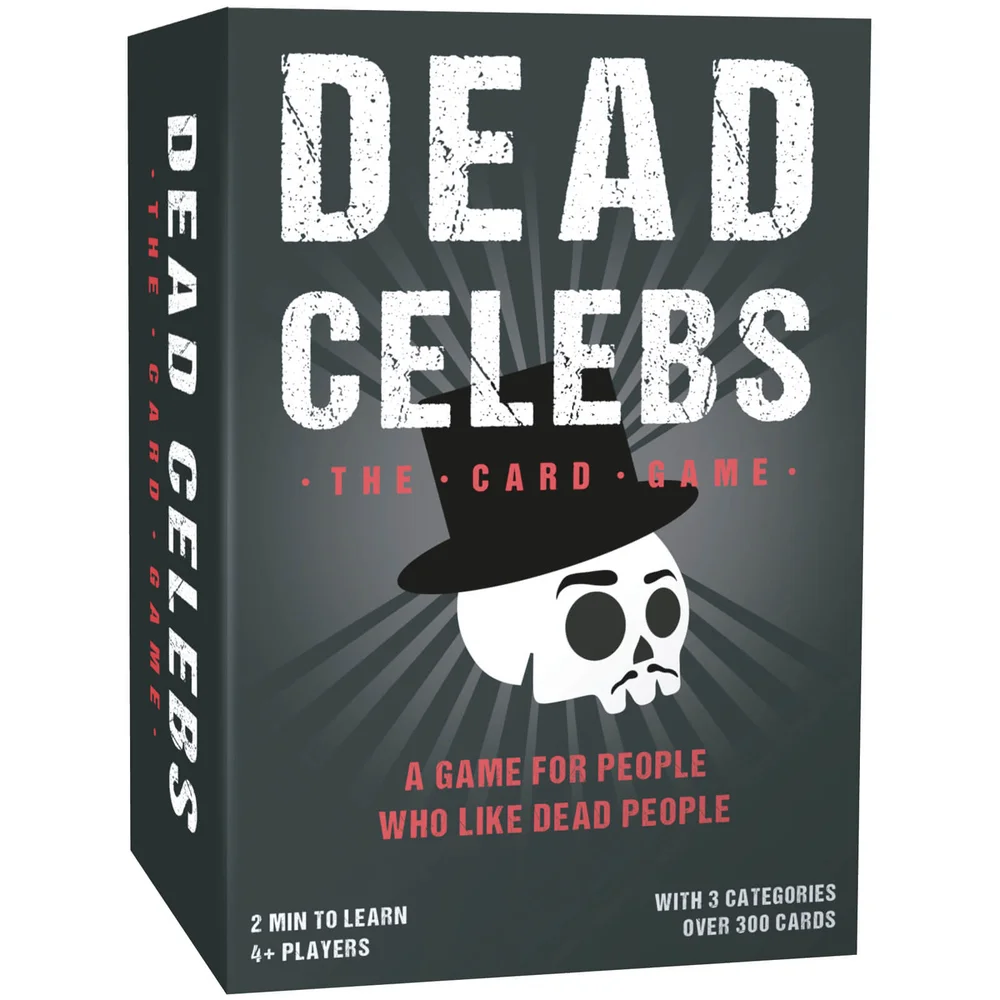 Dead Celeb Card Game Image 1