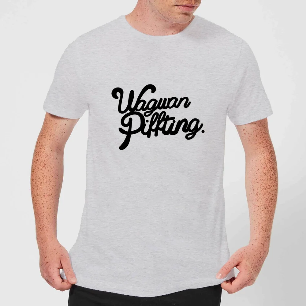 Wagwan Piffting Men's T-Shirt - Grey - S - Grey Image 1