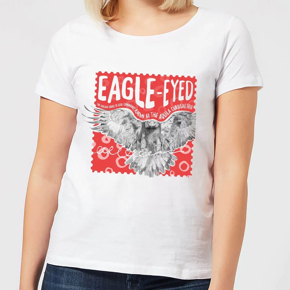 Natural History Museum Eagle Eyed Women's T-Shirt - White - S - White Image 1