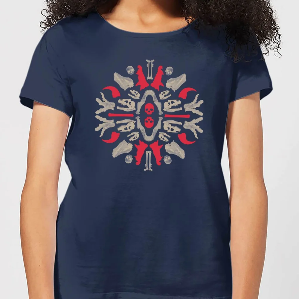 Natural History Museum Dinosaurs And Fossils Women's T-Shirt - Navy - S - Navy Image 1