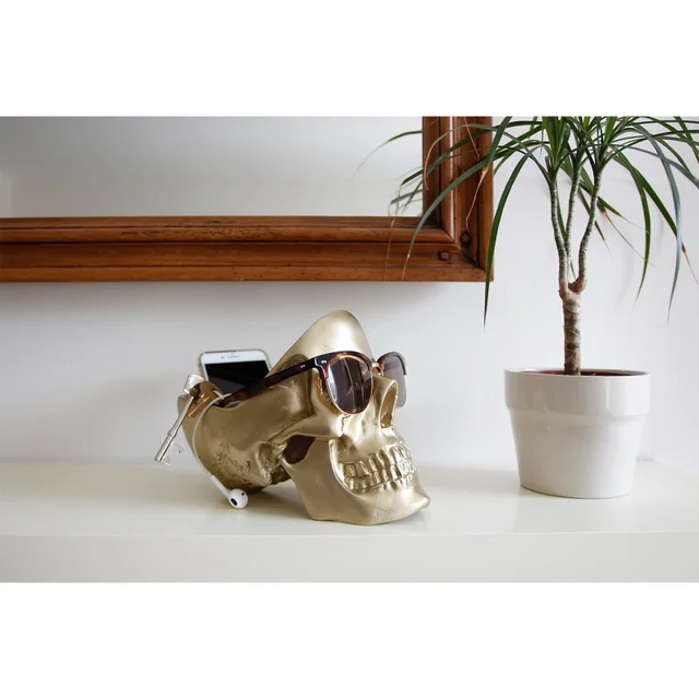 GOLD SKULL TIDY