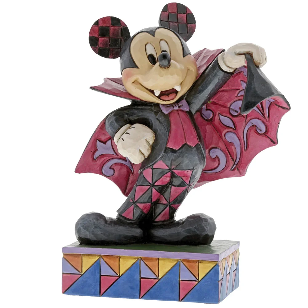 Disney Traditions Colourful Count Mickey Mouse Figurine Image 1