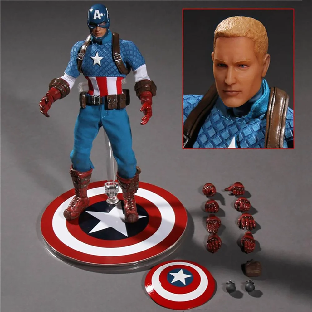 Mezco One:12 Collective Presents Captain America Image 1