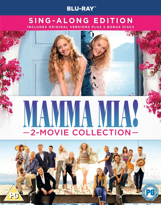 Mamma Mia! 2-Movie Collection – Sing-Along Edition (Blu-ray + 2 Bonus Discs)