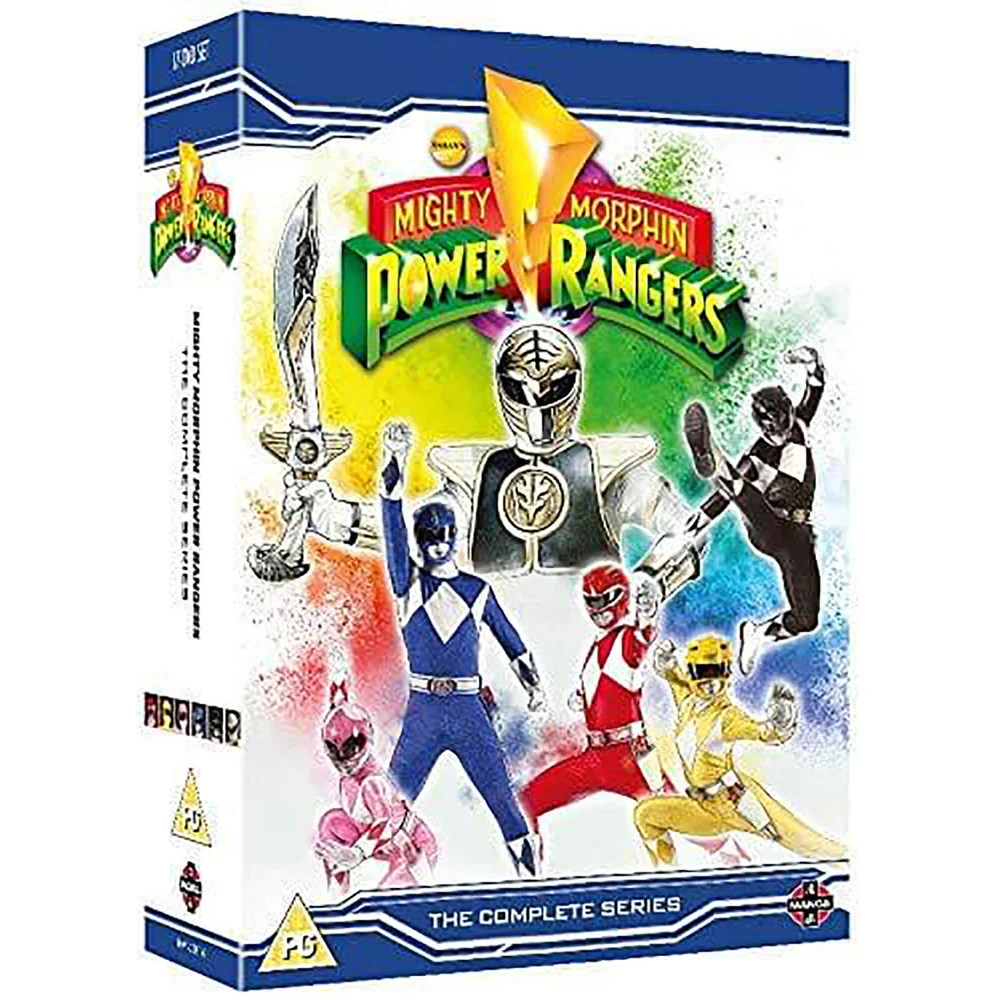 Mighty Morphin Power Rangers Complete Season 1-3 Collection Image 1