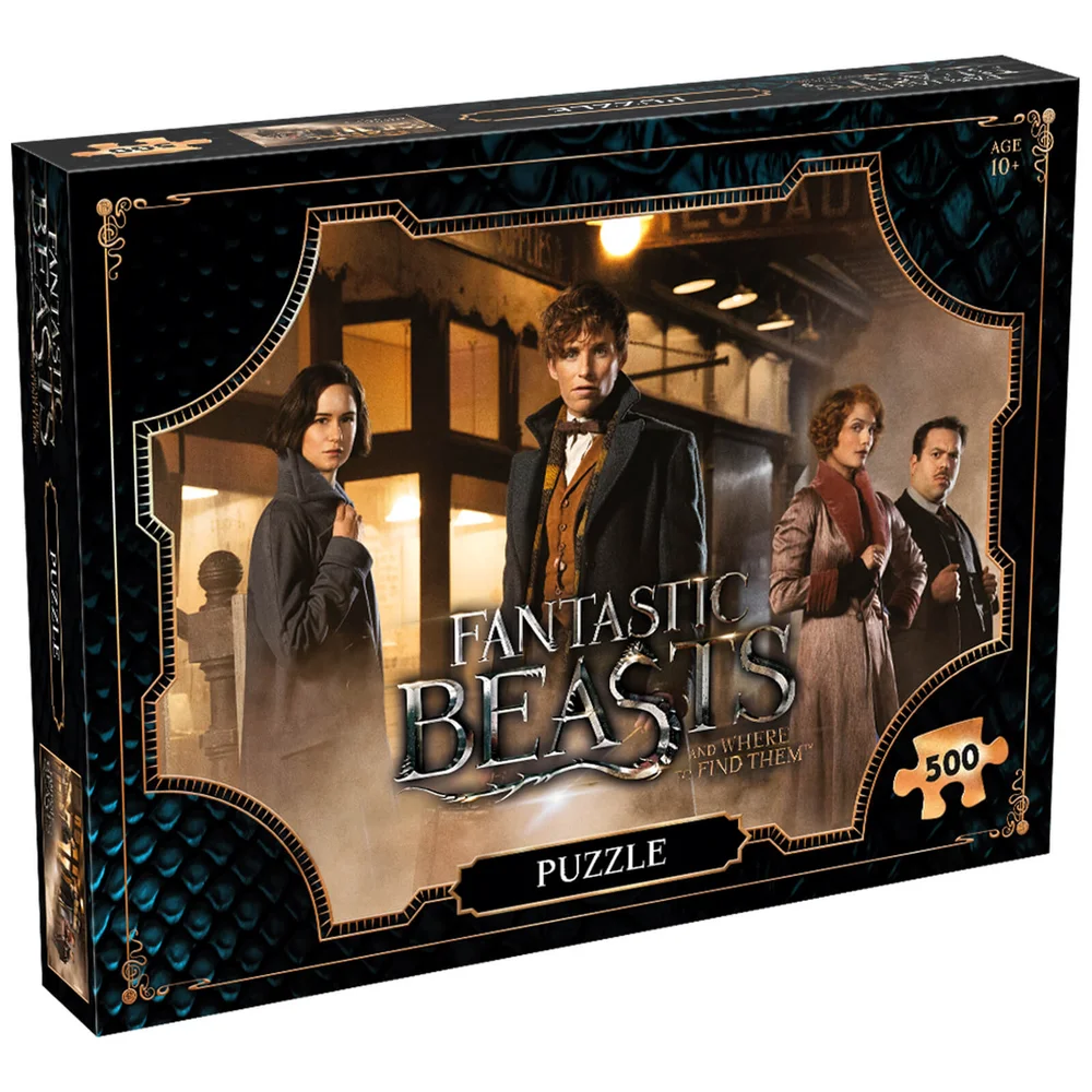 500 Piece Jigsaw Puzzle - Fantastic Beasts Field Edition Image 1