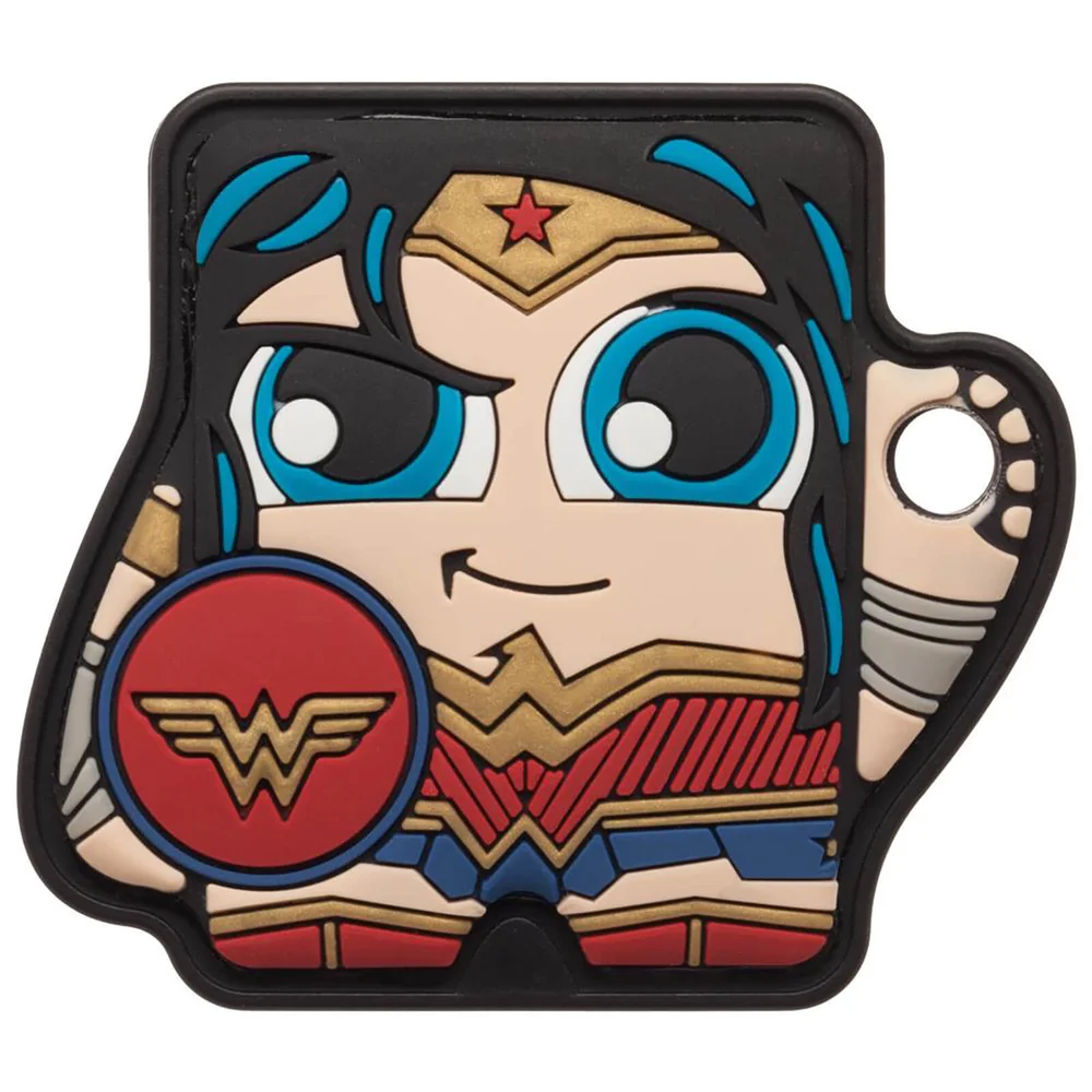 FoundMi DC Wonder Woman Rubber Key Chain Tracker Image 1