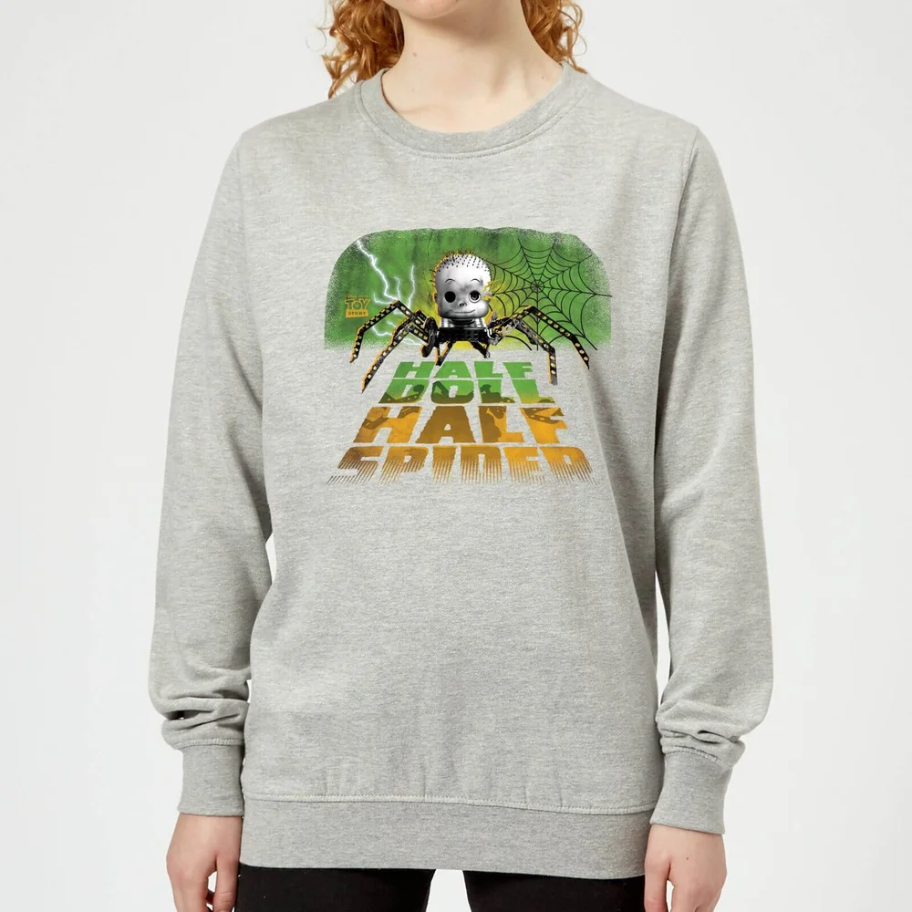 Toy Story Half Doll Half Spider Women's Sweatshirt - Grey - 3XL - Grey Image 1