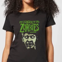 Hammer Horror Plague Of The Zombies Portrait Women's T-Shirt - Black - undefined undefined