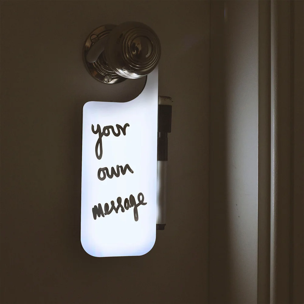 Light Up Door Hanger Image 1