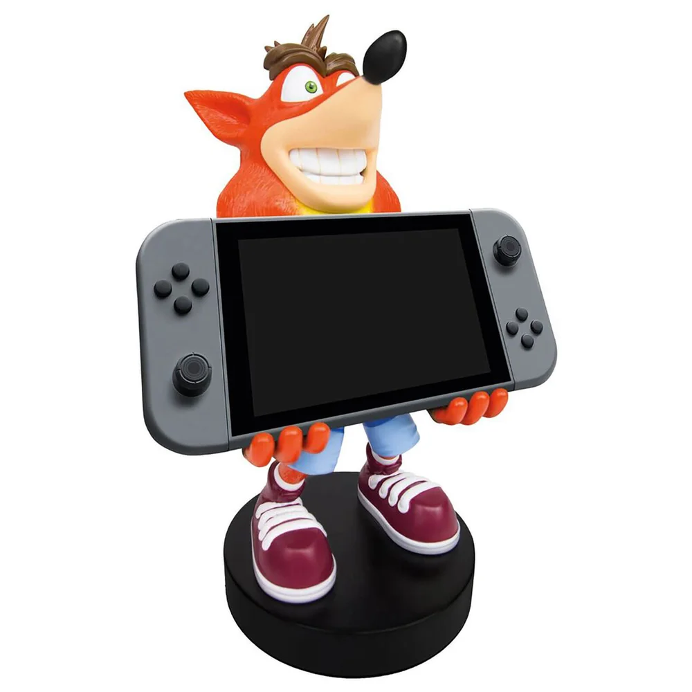 Crash Bandicoot Collectable XL 12 Inch Cable Guy Console Stand Image 1