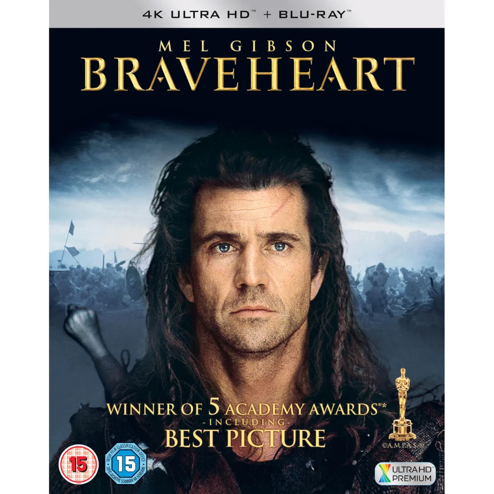 Braveheart 4K Ultra HD (Includes Blu-Ray) Image 1