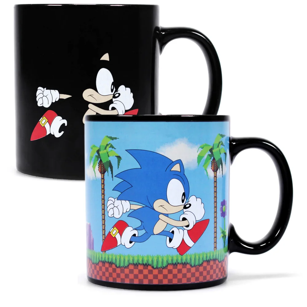 Sonic The Hedgehog Heat Changing Mug Image 1