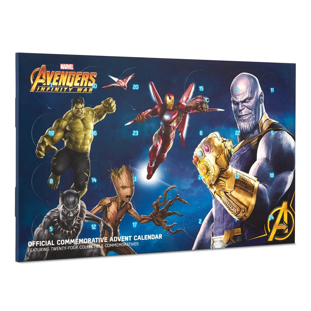 Marvel Avengers: Infinity War Collectable Coin Advent Calendar - Limited Edition Image 1