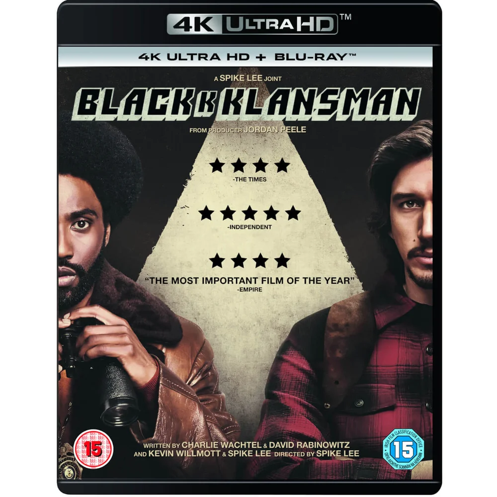 BlacKkKlansman - 4K Ultra HD (Includes Blu-Ray) Image 1